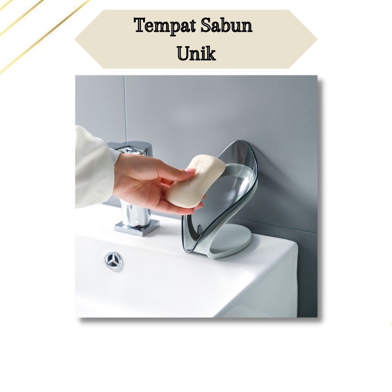 Tempat Sabun Unik Bentuk Daun / TEMPAT SABUN DAUN/Tatakan Sabun Mandi