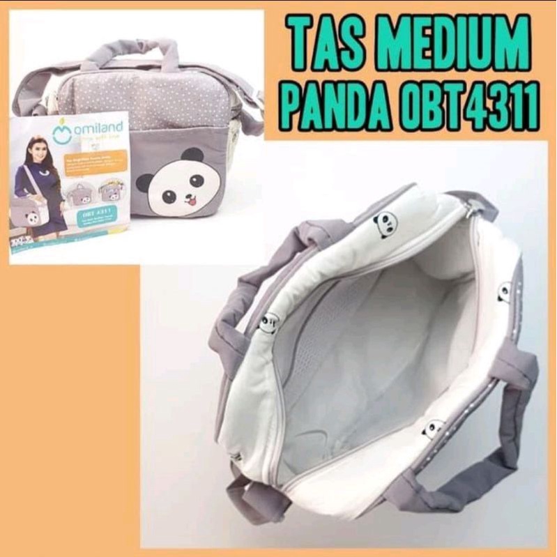 Tas Bayi Omiland Seri Panda/Omiland Panda Series Bag