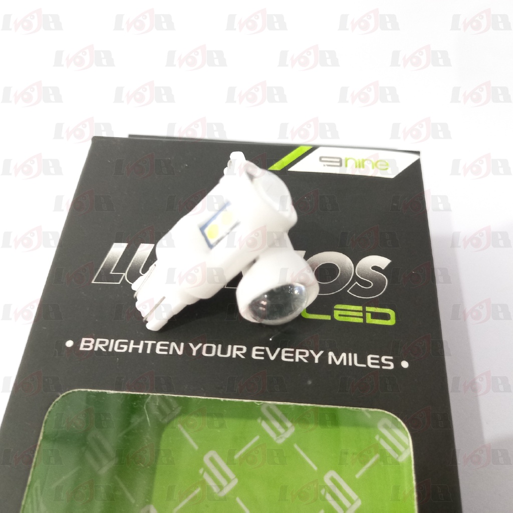 T10 CS1 3030 Led 6 Mata Keramik By Luminos Lampu Senja Sen Motor Mobil