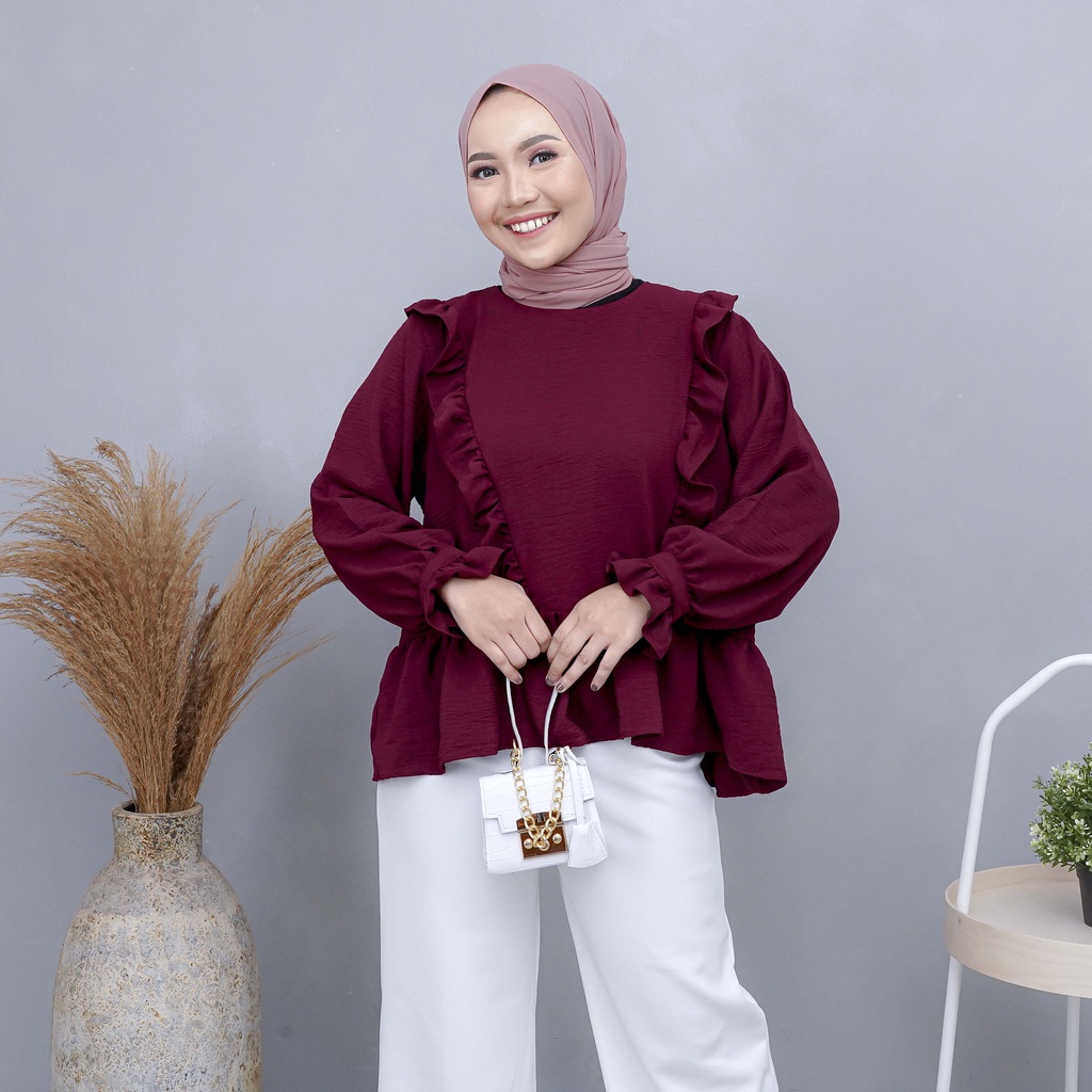 Blouse Kirana, Top Kirana, Baju Atasan