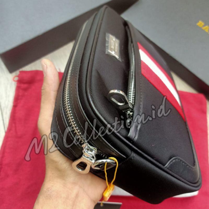 Handbag Bally Nylon Clutch Tas Tangan Super Premium Quality