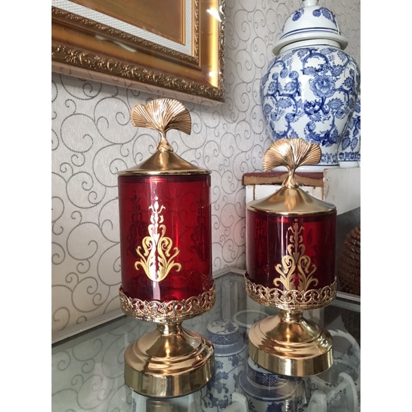 SET 2 TURKI MERAH TOPLES HIAS TURKI PAJANGAN MEWAH