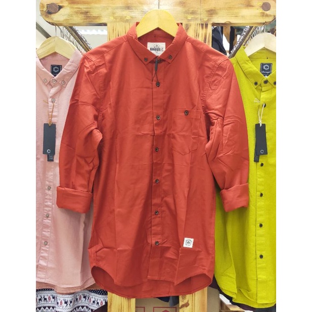 Kemeja Pria Polos Lengan Panjang Original, Kemeja Pria Distro, Kemeja Pria Basic, Kemeja Pria Keren 