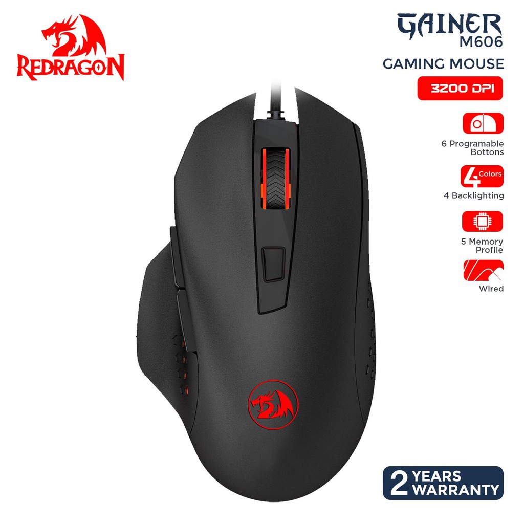 REVIEW Redragon Gaming Mouse GAINER - M610