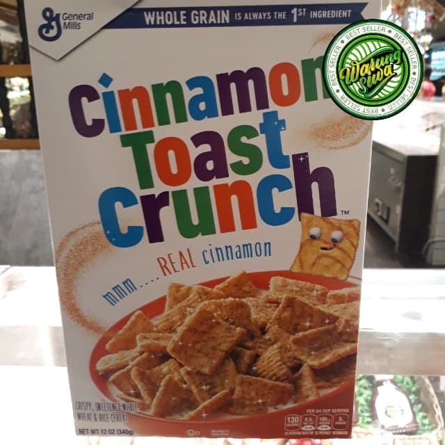 

Sereal Cinnamon Toast Crunch Wheat & Rice Cereal General Mills 340 gr