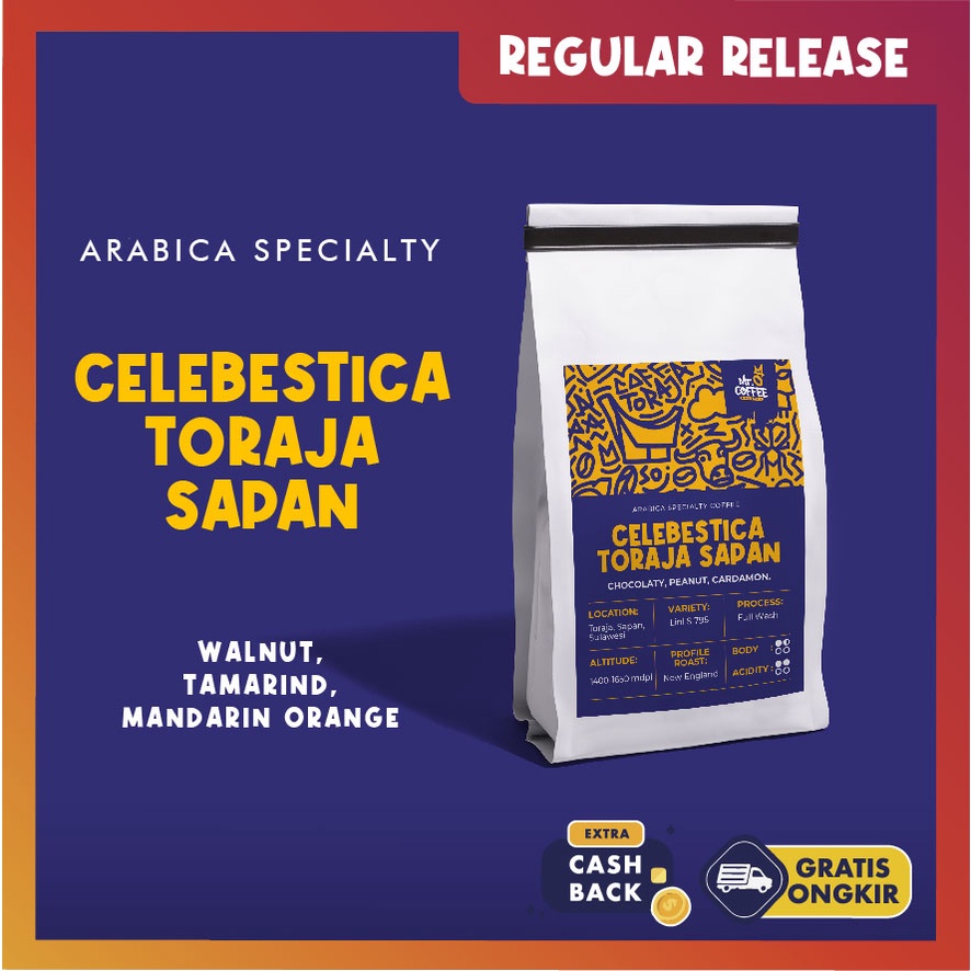 

Kopi Arabika Toraja Sapan Specialty | 200g
