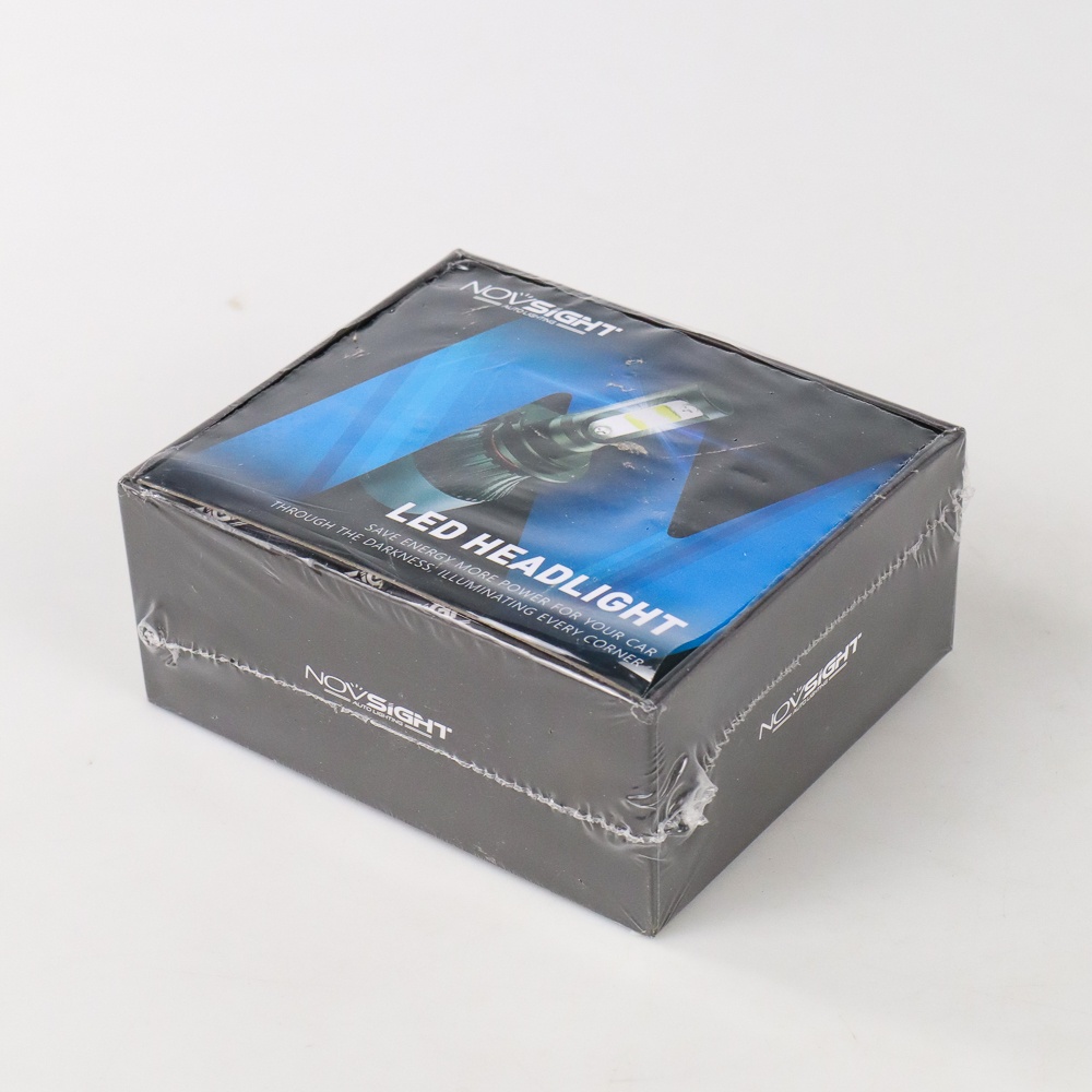 NightEye Lampu Mobil LED H4 COB 2PCS - OMRSEFBK Black