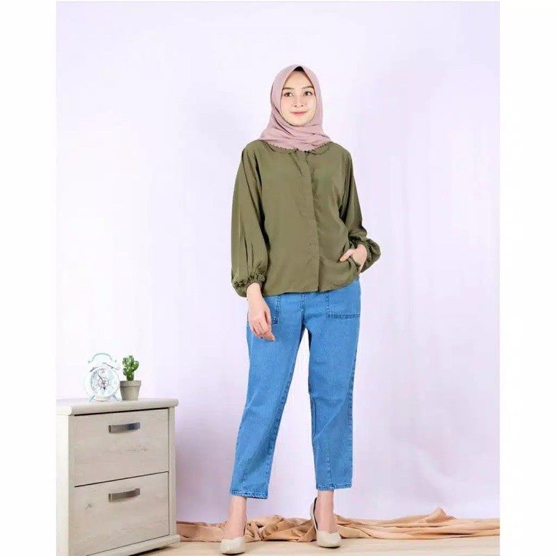 Paloma kemeja blouse atasan wanita fashion remaja