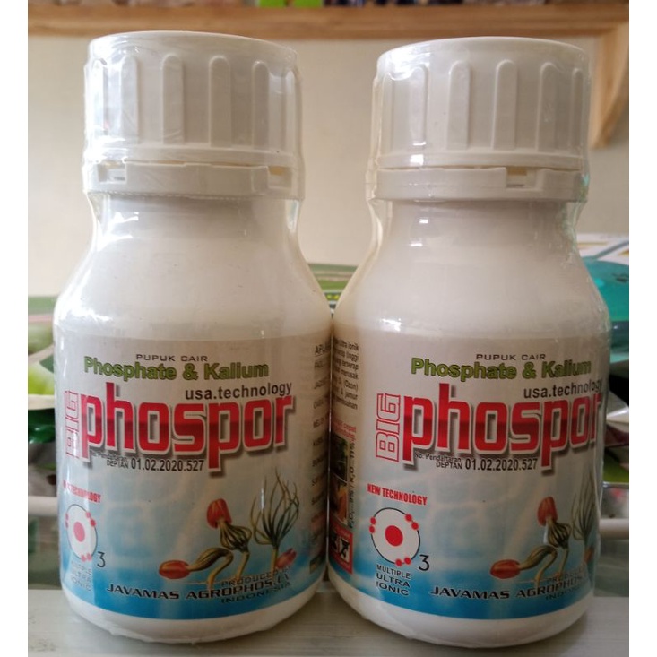 BIG PHOSPOR PUPUK CAIR PHOSPHATE & KALIUM 250 ML