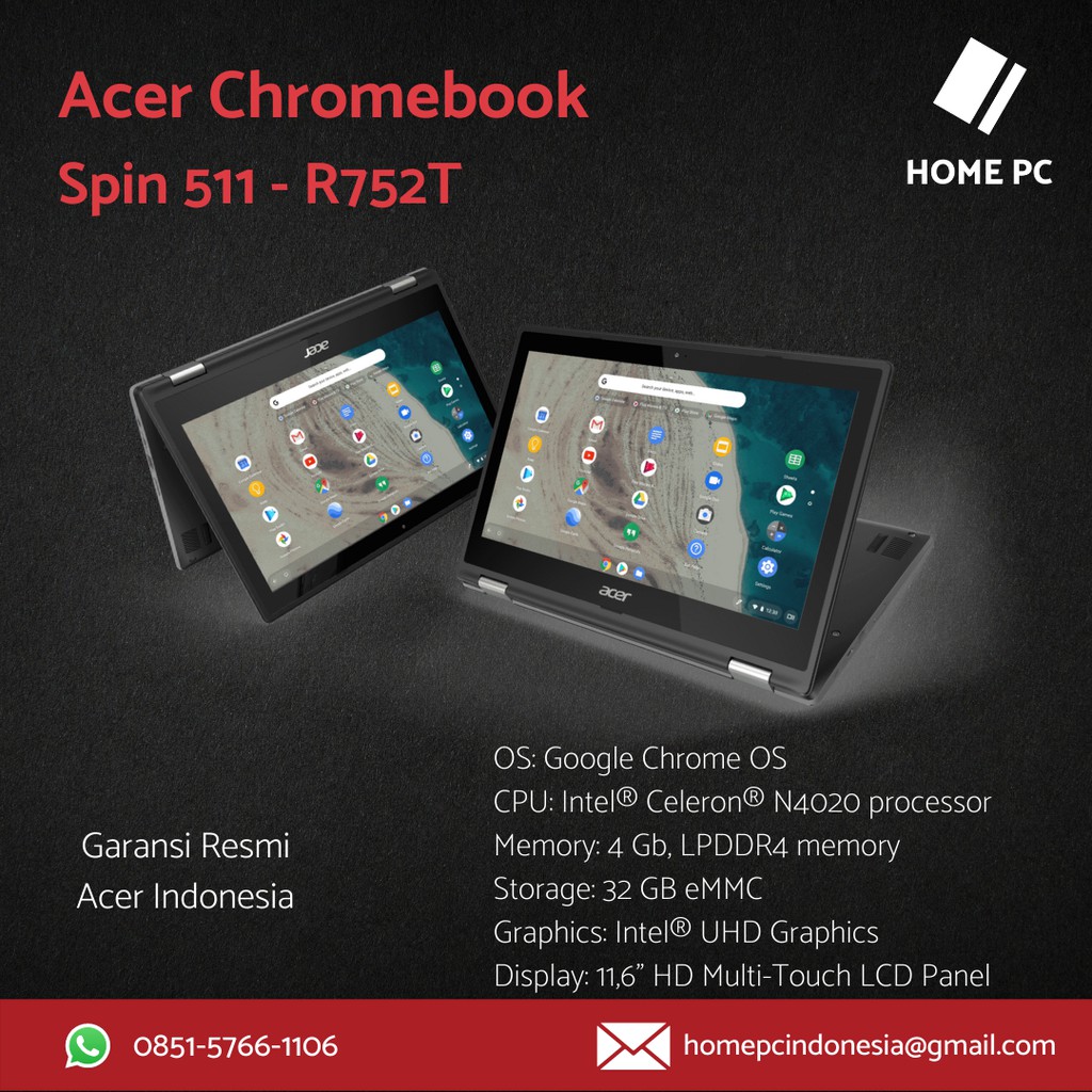 Acer Chromebook Spin 511 - R752T