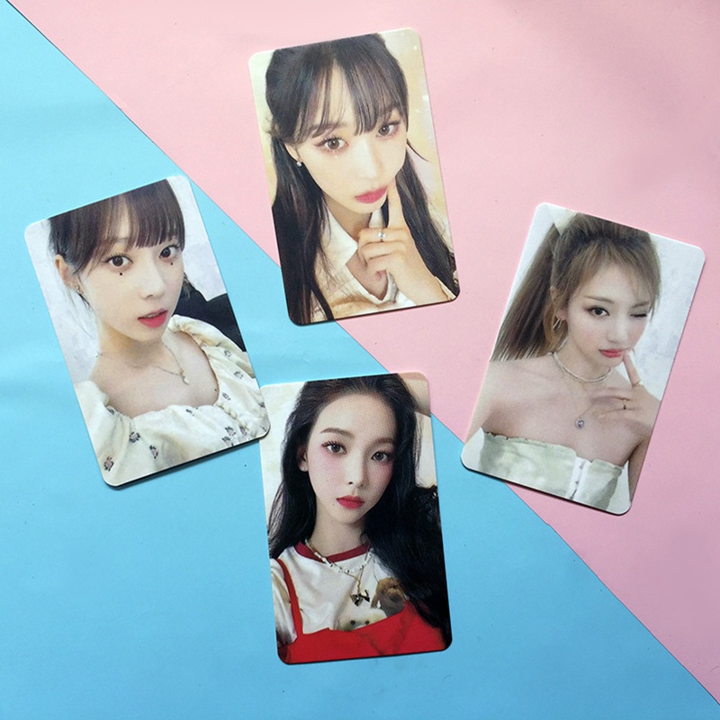 4pcs / Set Kartu Lomo Kpop Aespa 2022 Season 's Untuk Koleksi Penggemar