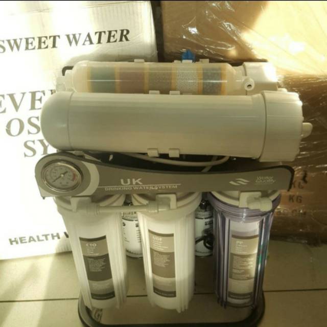 Mesin Ro 1200 GPD filter air reverse osmosis RO 1200 GPD 6STEP