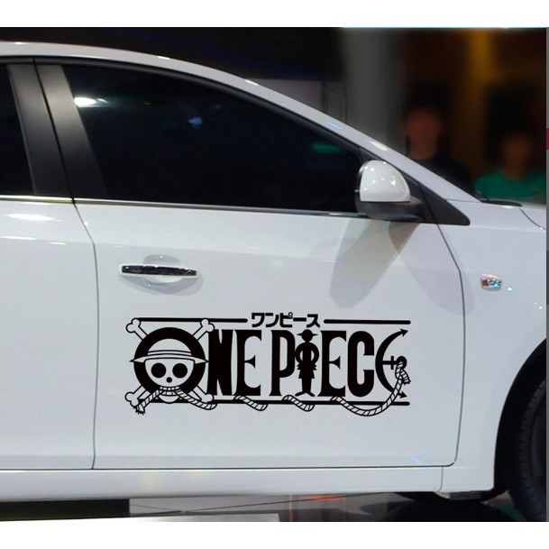 Stiker Mobil One Piece Sticker Mobil Cutting Sticker Custom Karton