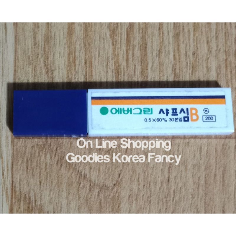 

Isi Pencil Mekanik HB & B , 0.5mmx60mm, 30pcs Ori Korea Ready Stock