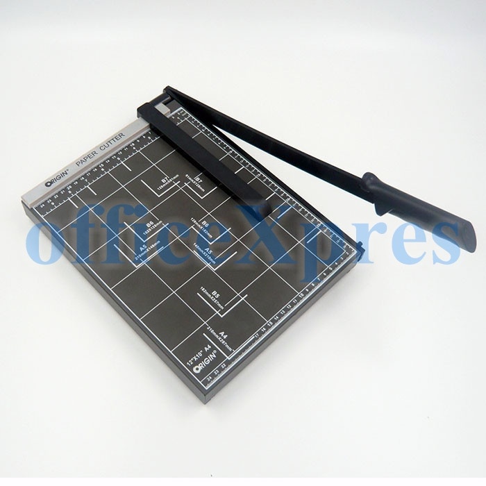 

kertas-pemotong- pemotong kertas / paper cutter origin a4r dark grey -pemotong-kertas.