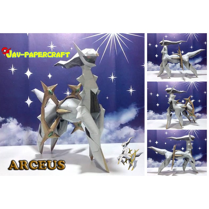 Pokemon arceus Papercraft