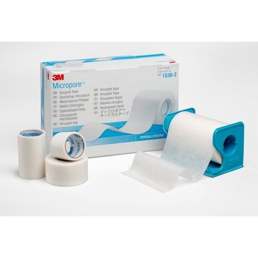 3M | Micropore 2 Inch | Plester Putih | Plester Roll | Plester Luka