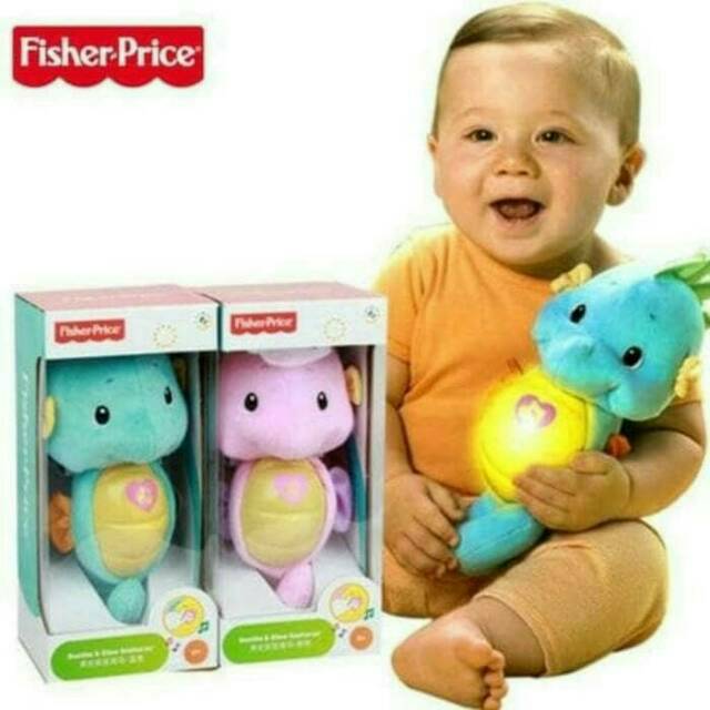 Fisher Price Sea Horse Soothe and Glow Seahorse Boneka Fishera Price Original / Boneka Fisher Price