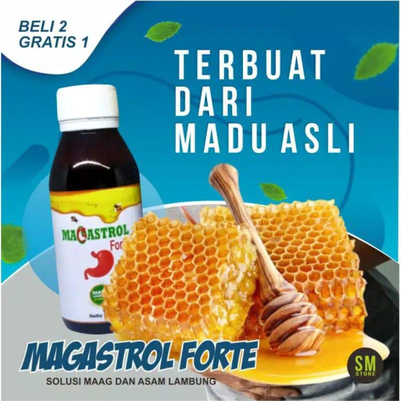 magastrol forte madu lambung, maag, asam lambung kronis 175gram