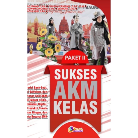 buku AKM SMK mapel tata busana / mapel kejuruan SMK