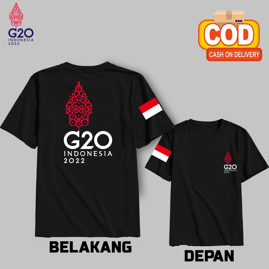 DIMENSI KAOS | KAOS G20 INDONESIA | KAOS KTT G20 INDONESIA BALI | BAJU KTT G20 INDONESIA | KAOS G20 