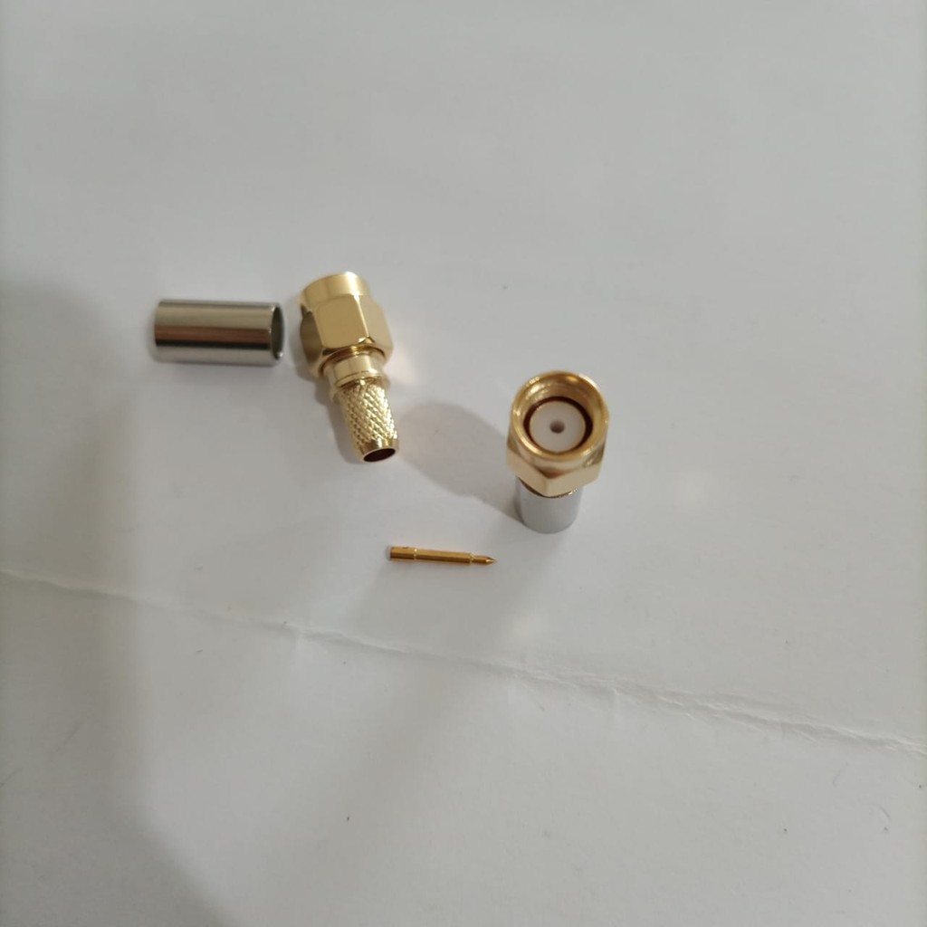 Konektor RG58 to SMA Male M Connector Sambungan Kabel RG 58 ke SMA HT Baofeng A58S UV82 UV5R 888S