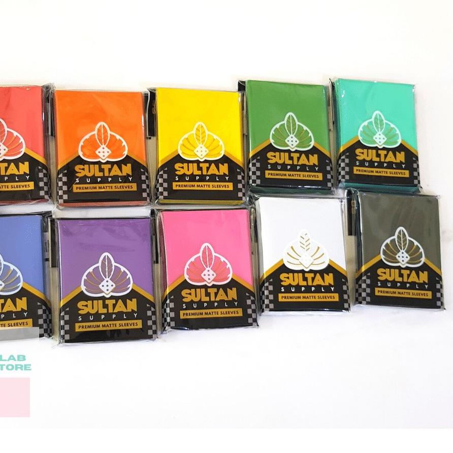 Harga Terjangkau Sultan Djinn Premium Sleeve Matte Kpop Pocard Pokemon TCG MTG Inner Sleeve Board Ga