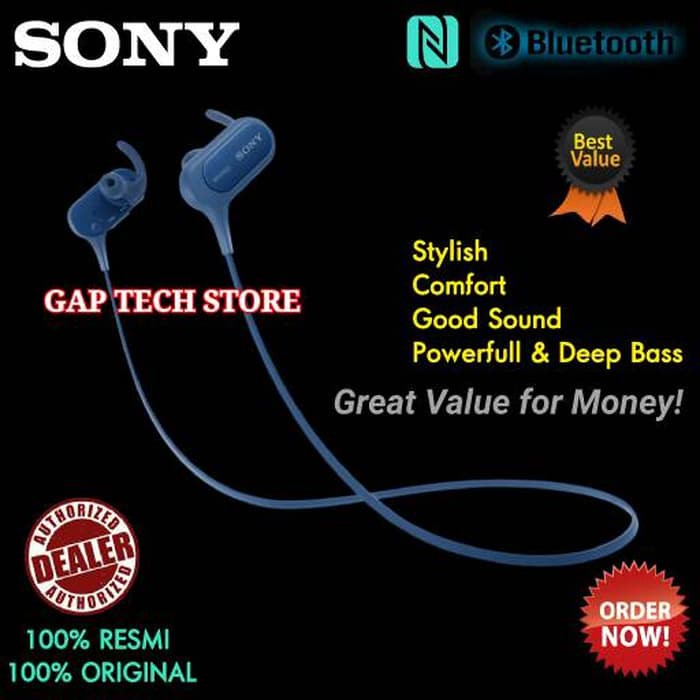 SONY MDR XB50BS Wireless In Ear Sports Headphone Original