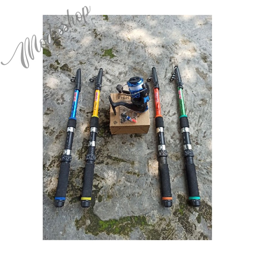 ALAT PANCING MURAH KOMPLIT / JORAN PANCING KEKUATAN HINGGA 20LBS