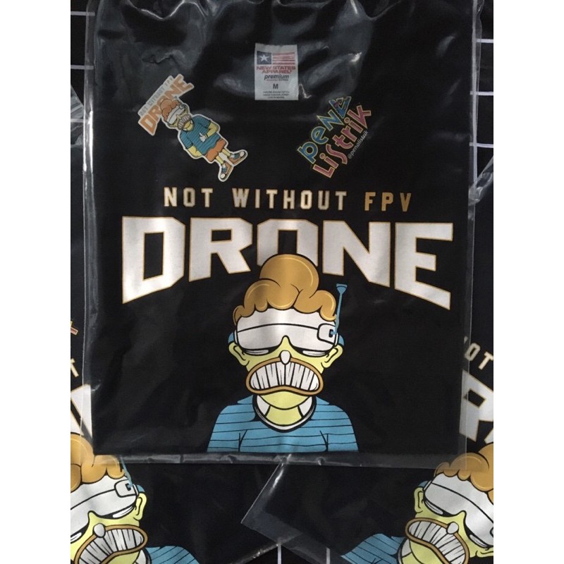 t-shirt drone racing
