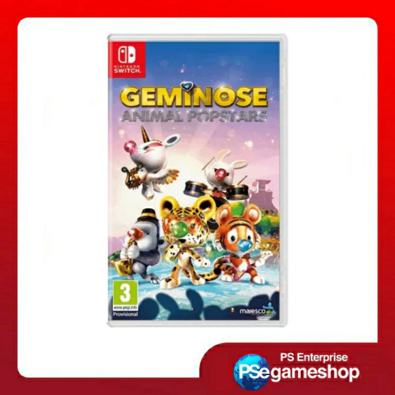 Switch Geminose Animal Popstars (Eur/English)