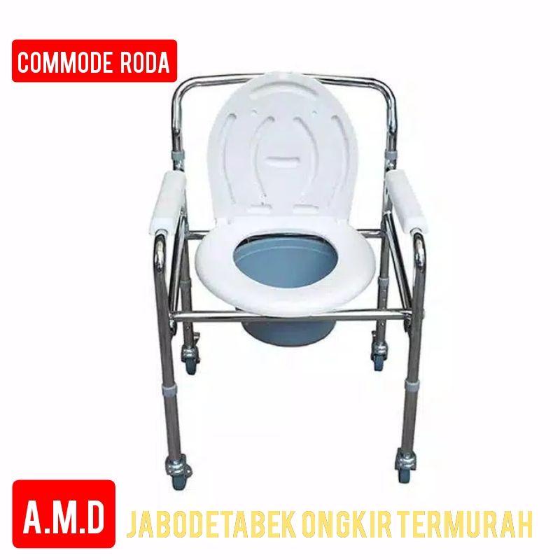 kursi toilet/commode chair/kursi pispot bab