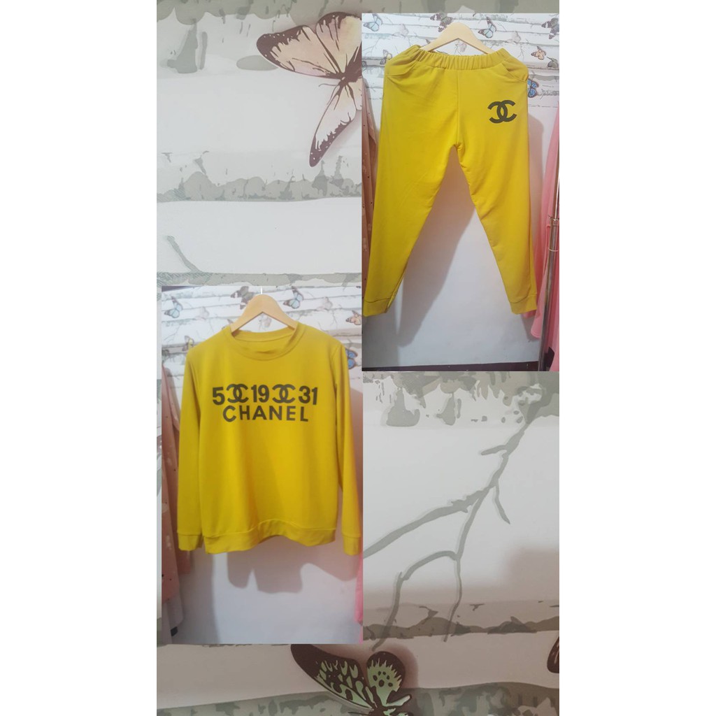 SETELAN CELANA CHANEL 1931 FASHION WANITA IMPORT