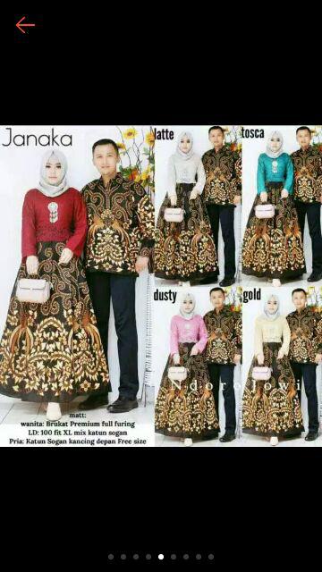 Promo Couple Rabbani Set Rabani Couple Batik Sumber Urip