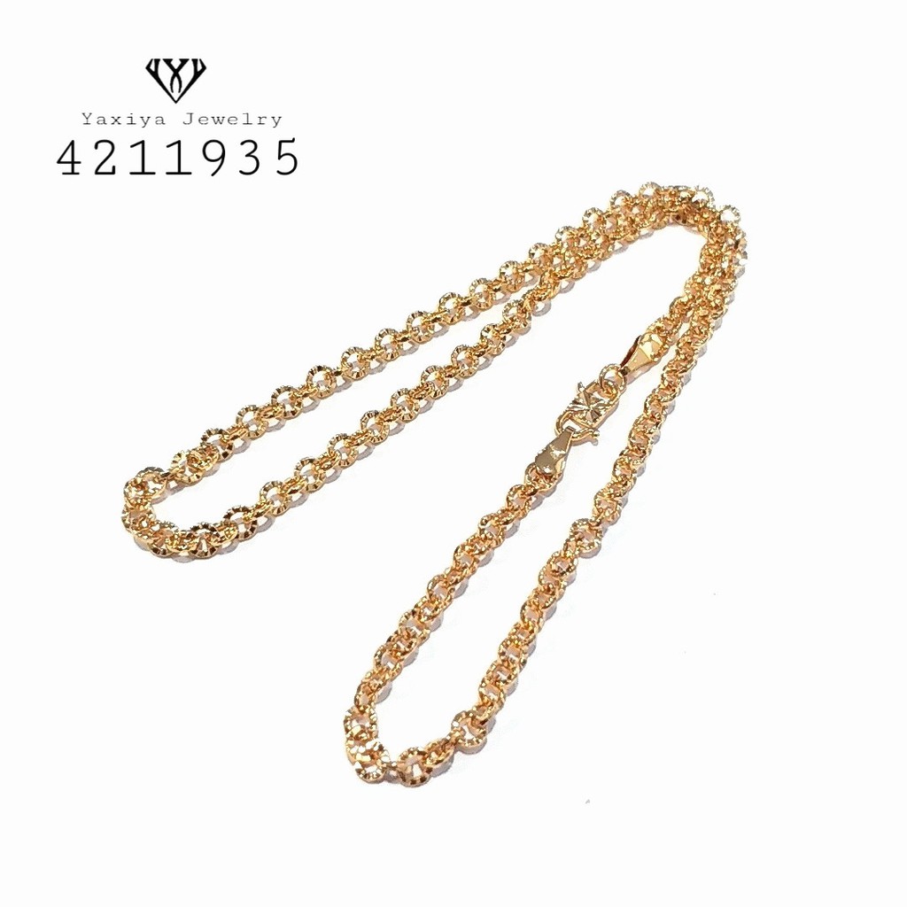 

Kalung Pecah Kopi Donat (Anak) Perhiasan Imitasi Gold 18K Yaxiya A211935