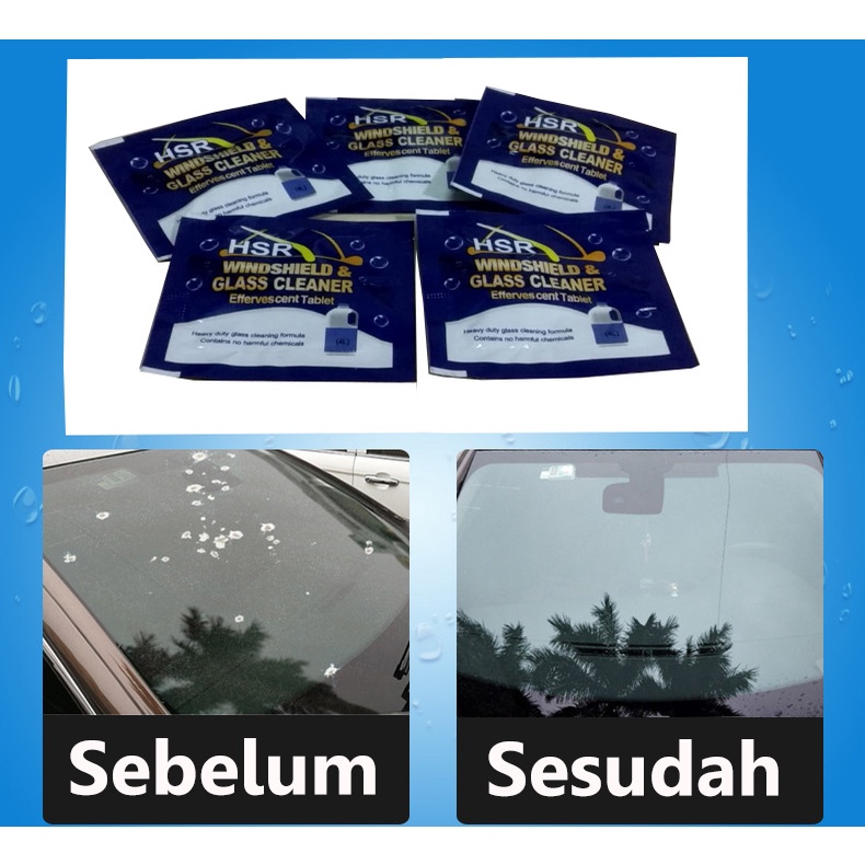 Wiper Fluid Washer Pembersih Kaca Mobil Effervancent Konsentrat Tinggi