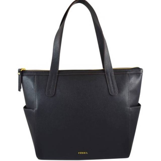 FOSSIL ORIGINAL MIMI SHOPPER TOTE BLACK