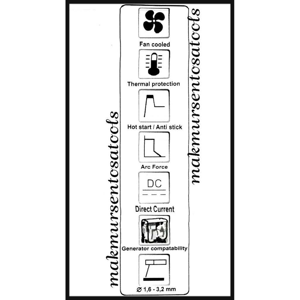 ORIGINAL - MESIN LAS ESAB 200/BUDDY ARC 200