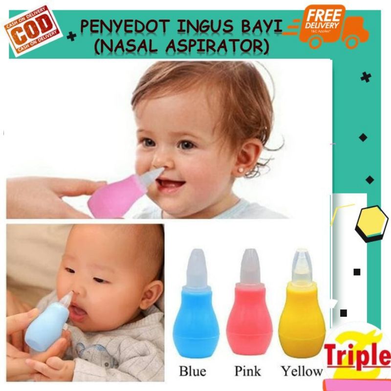 Alat Pembersih Hidung Bayi Sedot Ingus Bayi Nasal Aspirator