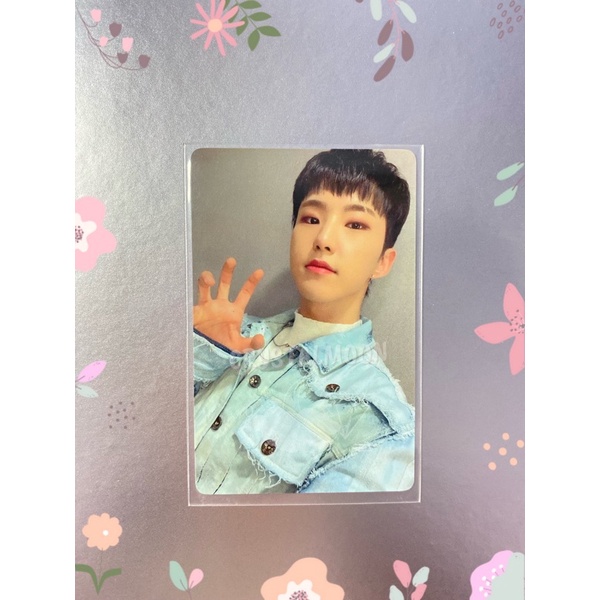 LUCKY DRAW HOSHI - BENEFIT PHOTOCARD HOSHI SEVENTEEN YIZHIYU FANSIGN ATTACCA VERSI D, HOSHI HORANGHA