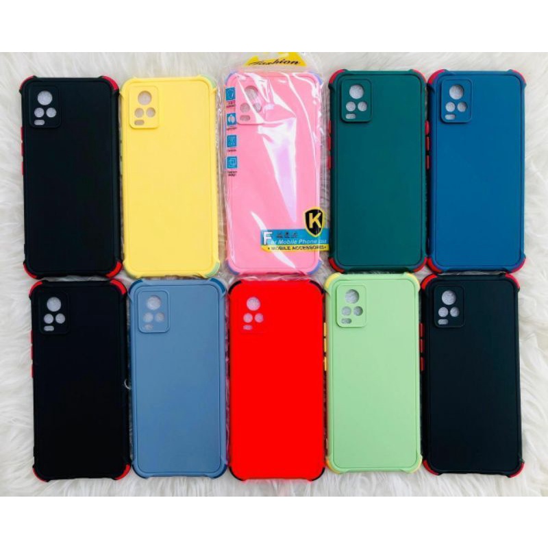 CASE MACARON CRACK PROTECT CAMERA SAMSUNG A22 4G A03S A02 A02S A12