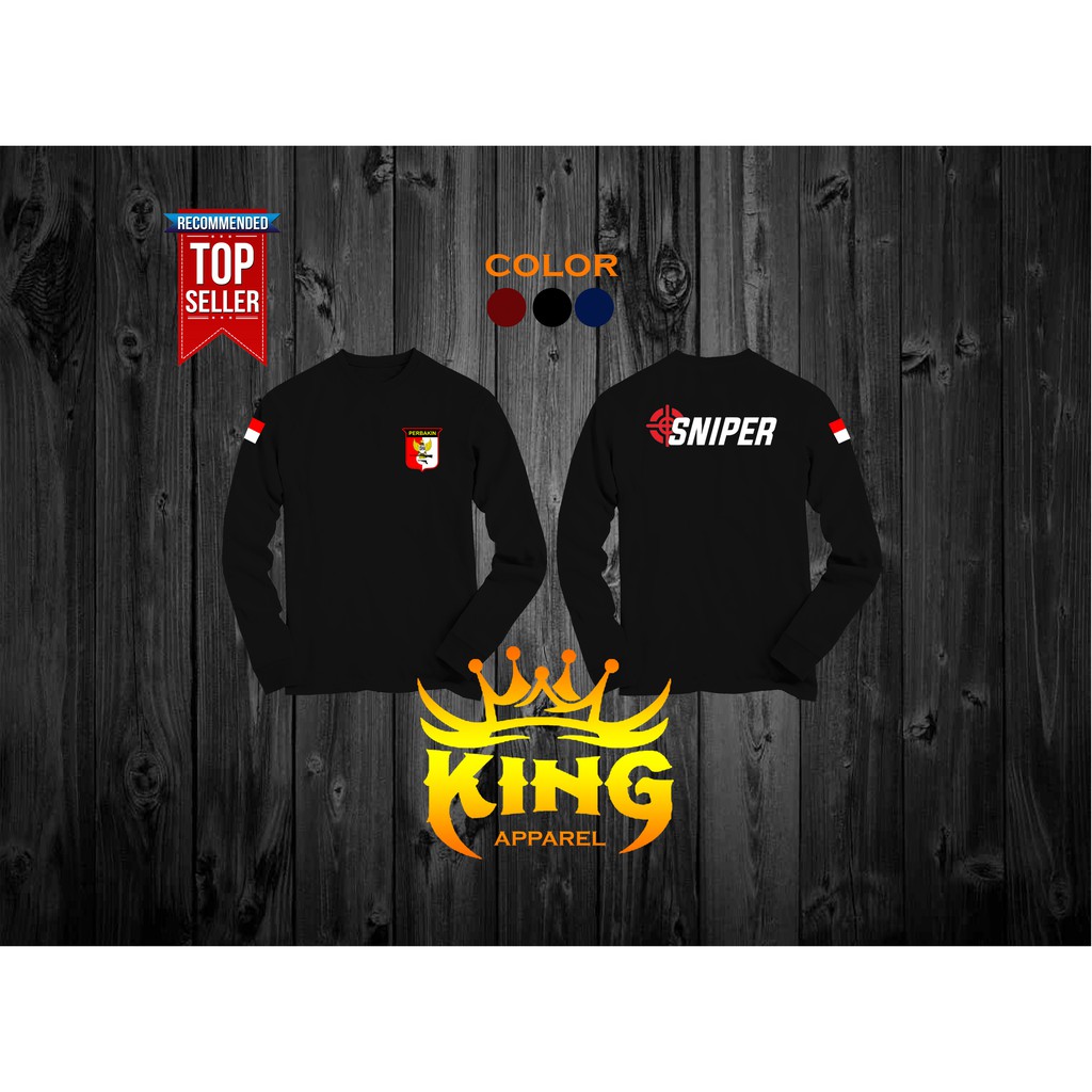 Kaos Baju PERBAKIN Lengan Panjang - KA000