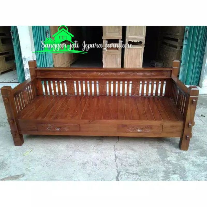 bale-bale jati minimalis meubel jepara