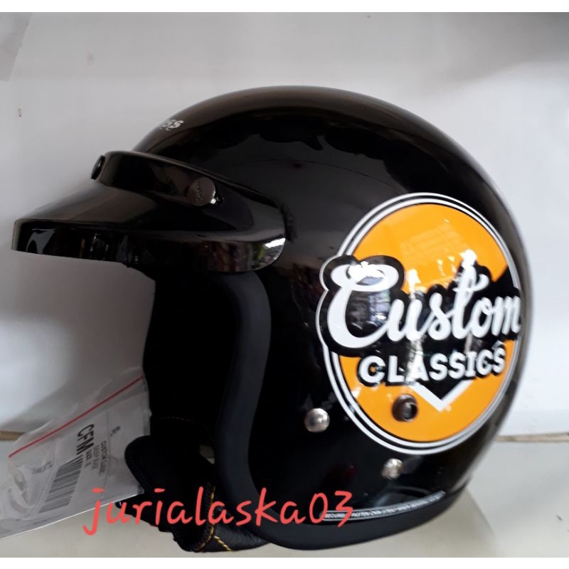 HELM CARGLOSS CFM MOTIF  CUSTOM| HELM RETRO 100%Original | HELM RETRO