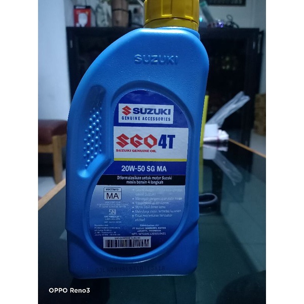 Ready Stock Oli Motor Suzuki SGO 4T 0.8 L