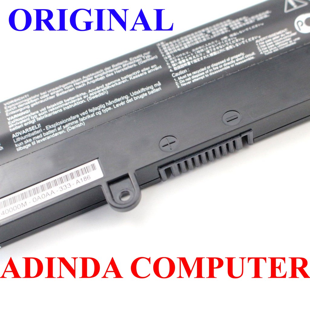 Baterai Asus VivoBook X200 X200CA X200MA F200CA ORIGINAL