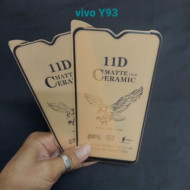 Tempered glass keramik matte  vivo Y93