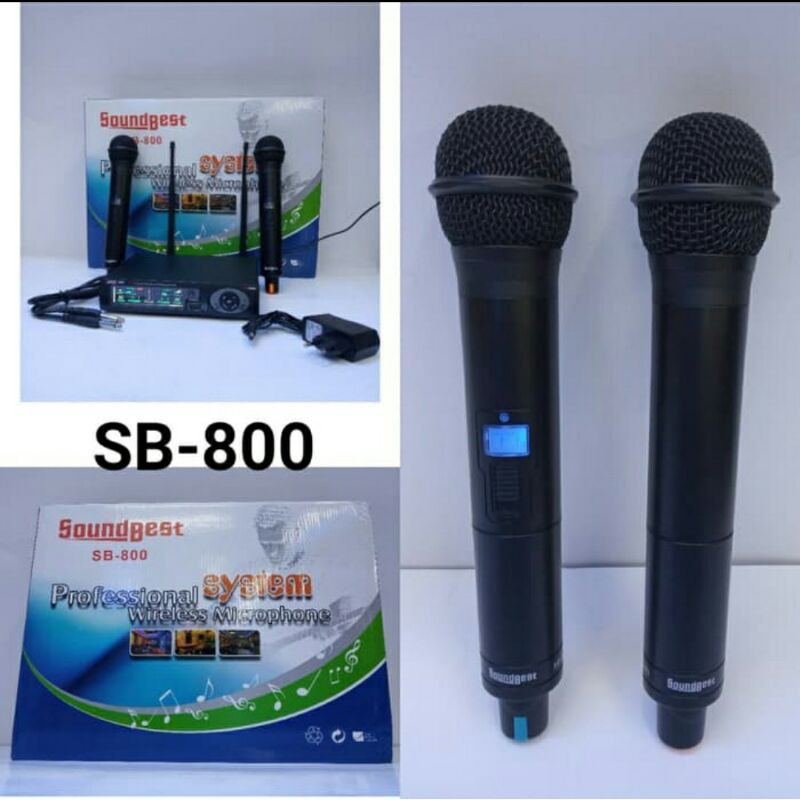 Mic Wireless Soundbest SB-800