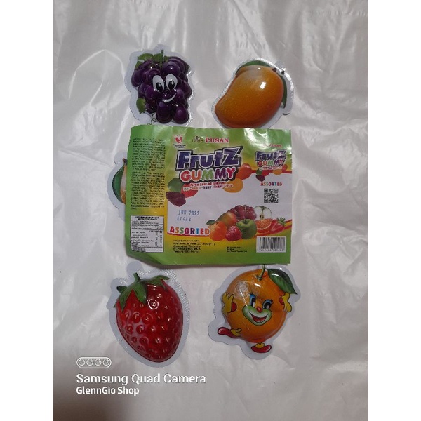 Permen Kenyal Aneka Rasa Buah Frutz Gummy isi 20 pcs