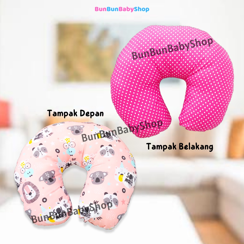 Bantal Ibu Menyusui Nursing Pillow Jumbo Busui Bansui Motif Unisex Katun Murah Perlengkapan Bayi Baru Lahir Peralatan ASI Baju Baby New Born Makan Bunbunbabyshop